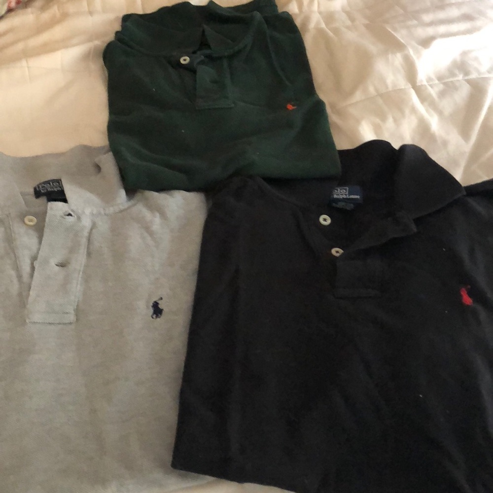 Gentle used polo shirts